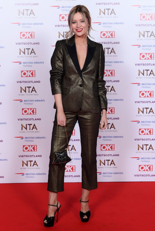 LAURA WHITMORE at 2019 National Television Awards in London 01/22/2019