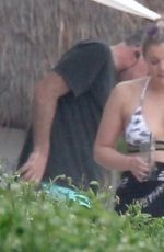 LAUREN ALAINA in Bikini Top on Vacation in Tulum 01/24/2019
