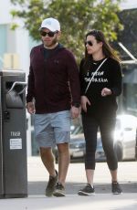 LEA MICHELE and Zandy Reich Out Shopping in Los Angeles 01/26/2019
