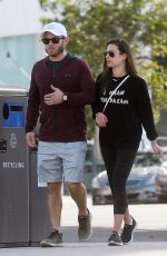 LEA MICHELE and Zandy Reich Out Shopping in Los Angeles 01/26/2019