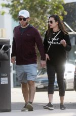 LEA MICHELE and Zandy Reich Out Shopping in Los Angeles 01/26/2019