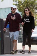 LEA MICHELE and Zandy Reich Out Shopping in Los Angeles 01/26/2019