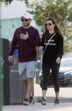 LEA MICHELE and Zandy Reich Out Shopping in Los Angeles 01/26/2019