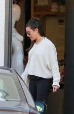 LEA MICHELE Out Sopping in Beverly Hills 01/10/2019