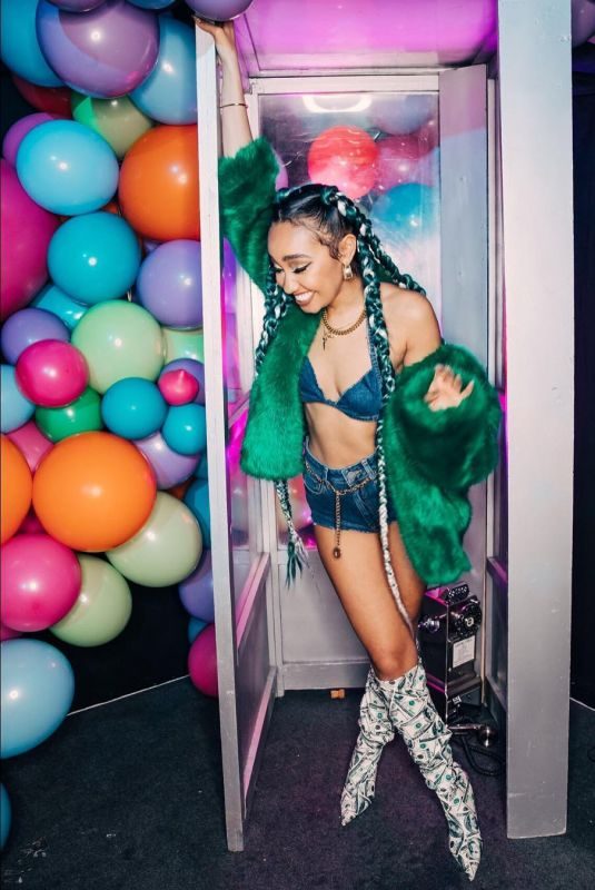 LEIGH-ANNE PINNOCK Host Epic New Year’s Eve Hip-hop Party in London 01/01/2019