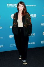 LENA HEADEY at Fighting with My Family Premiere at Sundance Film Festival 01/28/2019