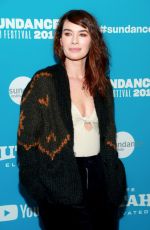 LENA HEADEY at Fighting with My Family Premiere at Sundance Film Festival 01/28/2019