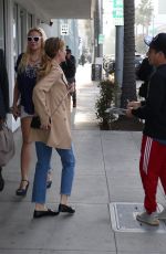 LESLIE MANN Out Shopping in Beverly Hills 01/11/2019