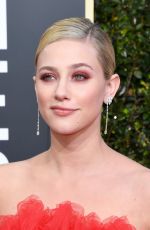 LILI REINHART at 2019 Golden Globe Awards in Beverly Hills 01/06/2019