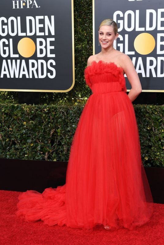 LILI REINHART at 2019 Golden Globe Awards in Beverly Hills 01/06/2019
