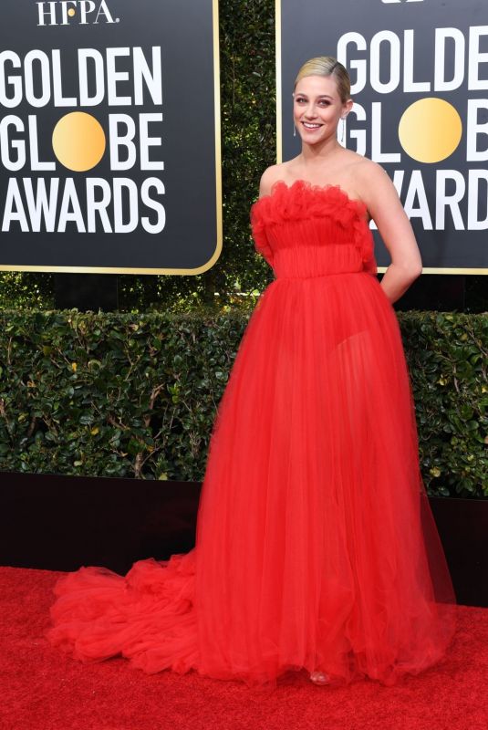 LILI REINHART at 2019 Golden Globe Awards in Beverly Hills 01/06/2019