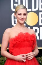 LILI REINHART at 2019 Golden Globe Awards in Beverly Hills 01/06/2019