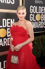 LILI REINHART at 2019 Golden Globe Awards in Beverly Hills 01/06/2019