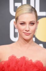 LILI REINHART at 2019 Golden Globe Awards in Beverly Hills 01/06/2019