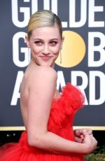 LILI REINHART at 2019 Golden Globe Awards in Beverly Hills 01/06/2019