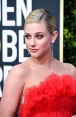 LILI REINHART at 2019 Golden Globe Awards in Beverly Hills 01/06/2019