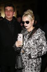 LILY ALLEN Arrives at Dior Homme Fashion Show at Paris Fashion Week 01/18/2019
