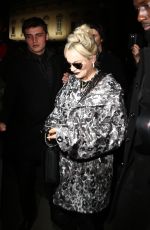 LILY ALLEN Arrives at Dior Homme Fashion Show at Paris Fashion Week 01/18/2019