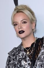 LILY ALLEN at Dior Homme Fashion Show at Paris Fashion Week 01/18/2019