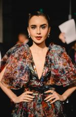 LILY COLLINS at Art of Elysium
