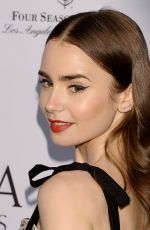 LILY COLLINS at Bafta Tea Party in Los Angeles 01/05/2019