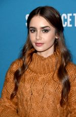 LILY COLLINS at Extremely Wicked, Shocking Evil and Vile Premiere at Sundance Film Festival 01/26/2019