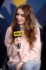 LILY COLLINS at Imdb Studio at 2019 Sundance Film Festival 01/26/2019