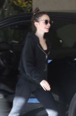 LILY COLLINS Out and About in West Hollywood 01/25/2019