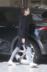 LILY COLLINS Out and About in West Hollywood 01/25/2019