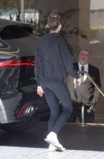 LILY COLLINS Out and About in West Hollywood 01/25/2019