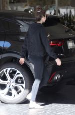 LILY COLLINS Out and About in West Hollywood 01/25/2019
