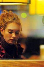 LILY JAMES and Matt Smith Night Out in New York 01/11/2019