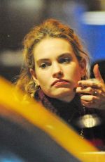 LILY JAMES and Matt Smith Night Out in New York 01/11/2019