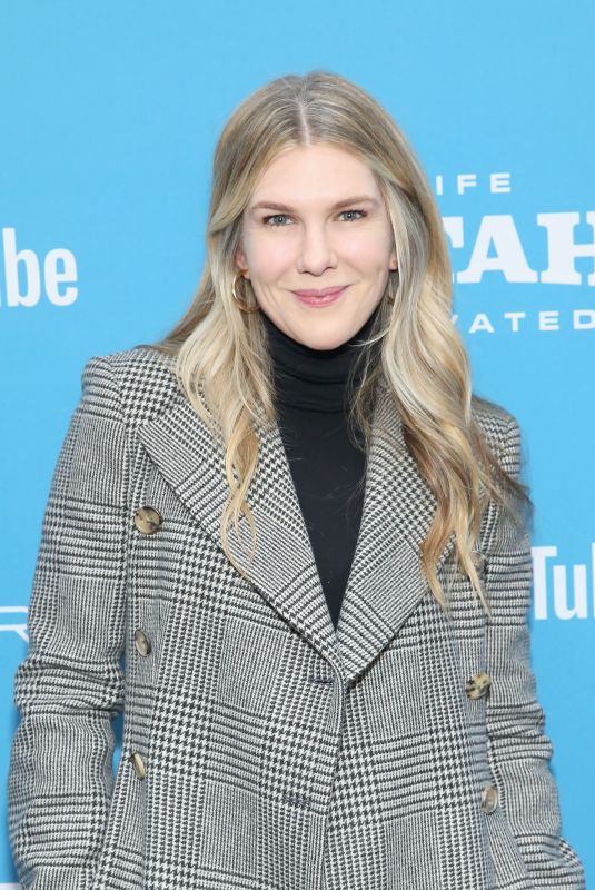 LILY RABE at Sister Aimee Premiere at Sundance Film Festival 01/26/2019