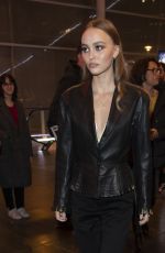 LILY-ROSE DEPP Arrives at Les Fauves Premiere in Paris 01/17/2019