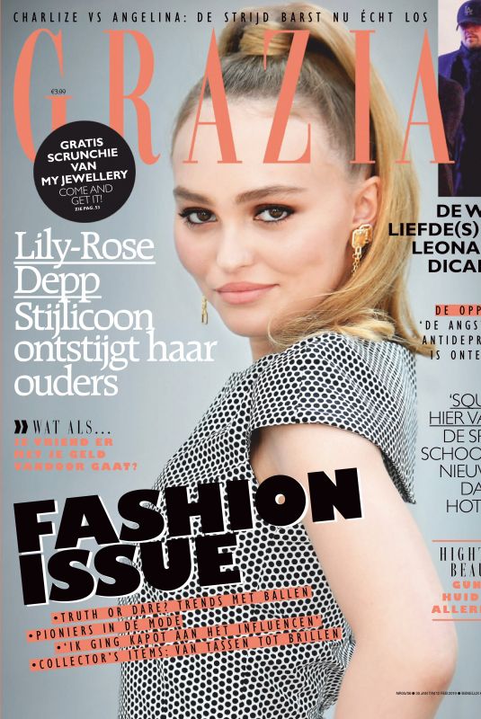 LILY-ROSE DEPP in Grazia Magazine, Netherlands January 2019