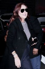 LINDSAY LOHAN Arrives at Good Morning America in New York 01/07/2019
