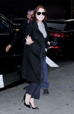 LINDSAY LOHAN Arrives at Good Morning America in New York 01/07/2019
