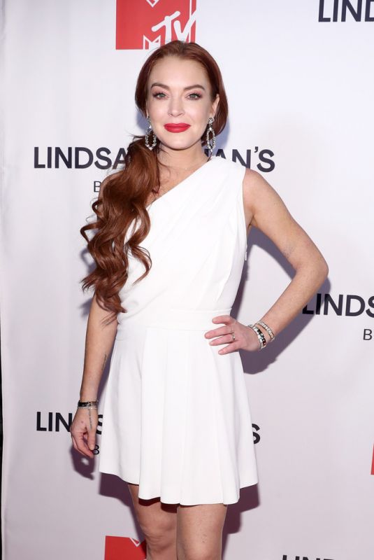 LINDSAY LOHAN at MTV Lindsay Lohan