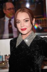 LINDSAY LOHAN at Tonight Show Backstage in New York 07/01/2019