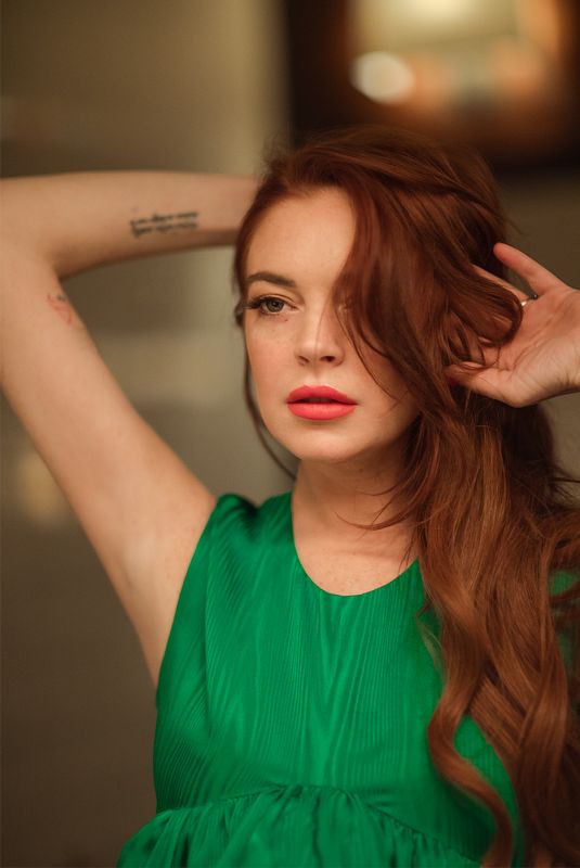 LINDSAY LOHAN for Variety, January 2019