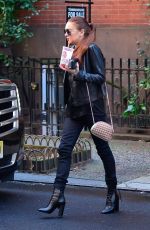 LINDSAY LOHAN Leaves Jamba Juice in New York 01/09/2019