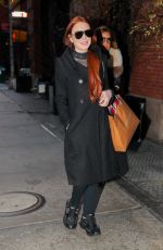 LINDSAY LOHAN Night Out in New York 01/02/2019