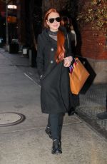 LINDSAY LOHAN Night Out in New York 01/02/2019