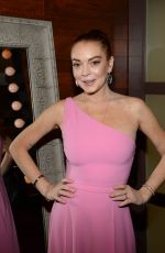 LINDSAY LOHAN on Backstage at Rachael Ray Show in New York 01/08/2019