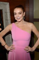 LINDSAY LOHAN on Backstage at Rachael Ray Show in New York 01/08/2019