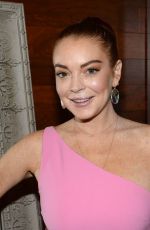 LINDSAY LOHAN on Backstage at Rachael Ray Show in New York 01/08/2019