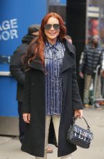 LINDSAY LOHAN Out and About in New York 01/07/2019