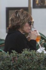 LISA RINNA and Harry Hamlin Out for Lunch in Los Angeles 01/19/2019