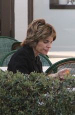 LISA RINNA and Harry Hamlin Out for Lunch in Los Angeles 01/19/2019